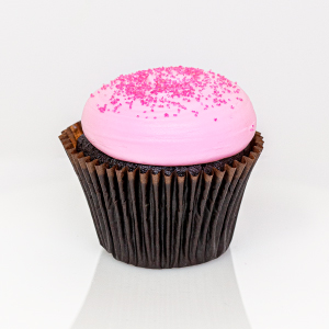 Pink Chocolate Cupcake